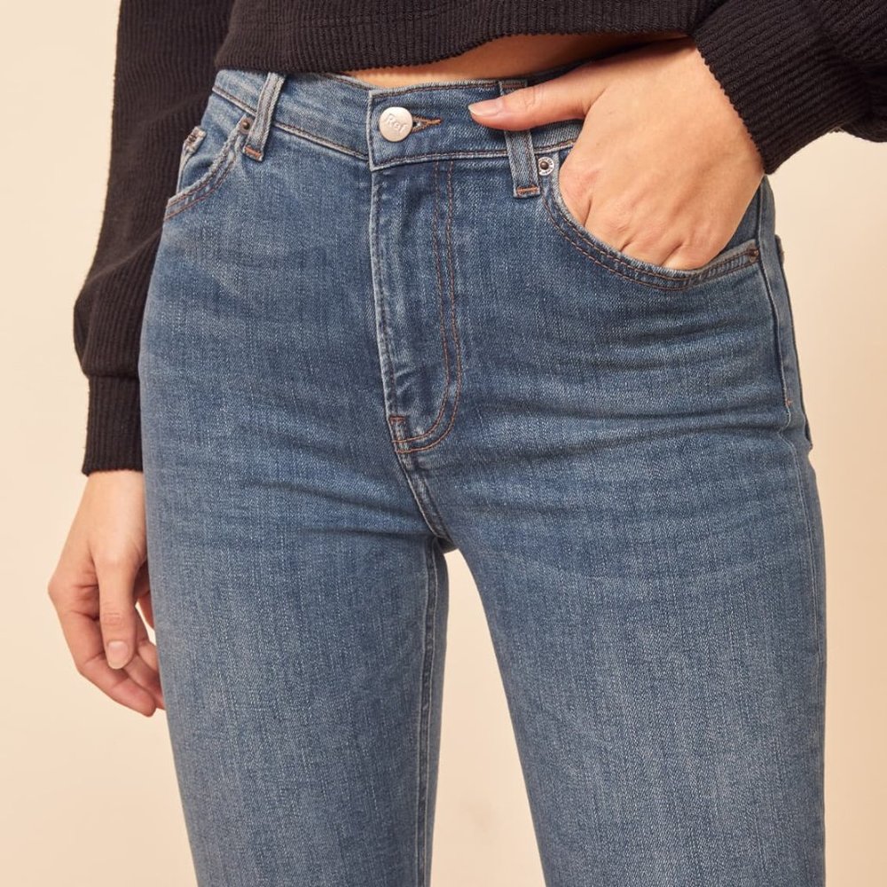NWT Reformation High & Skinny Jeans